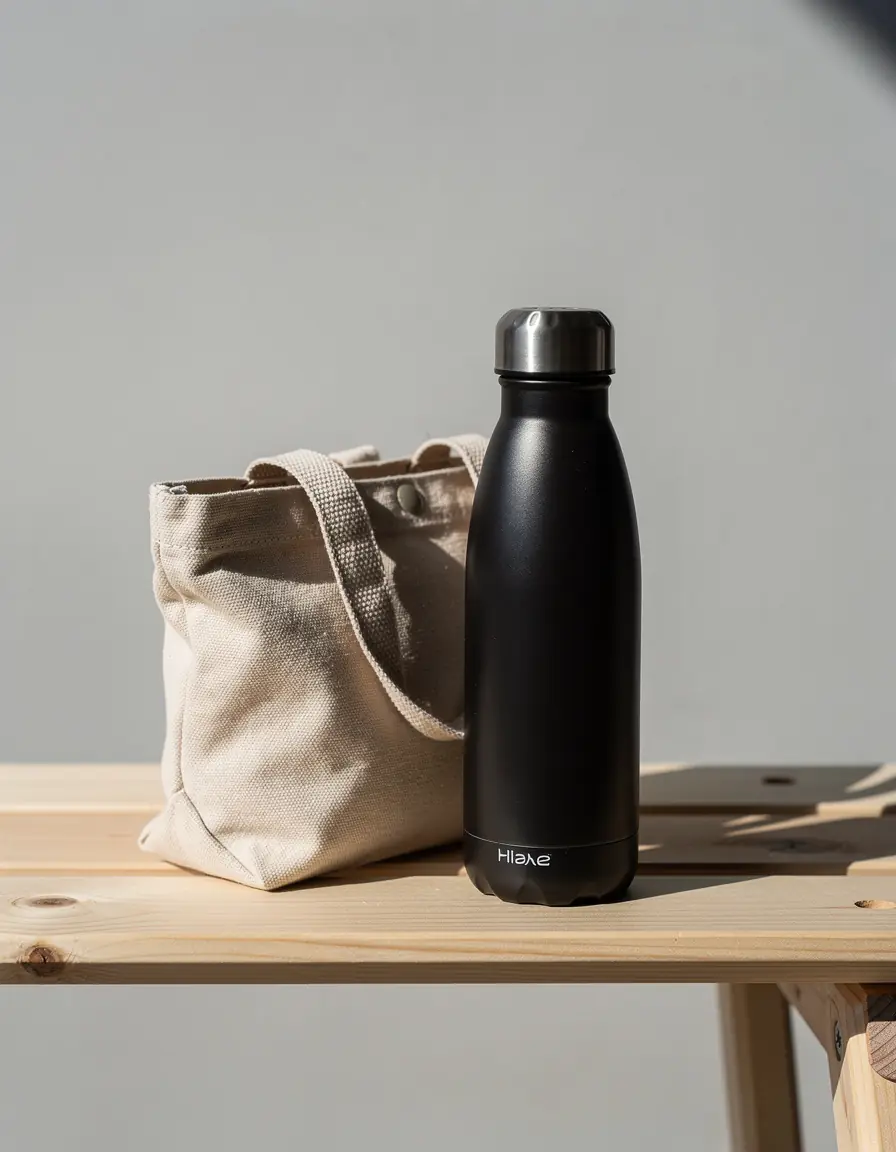Steel Bottle, black