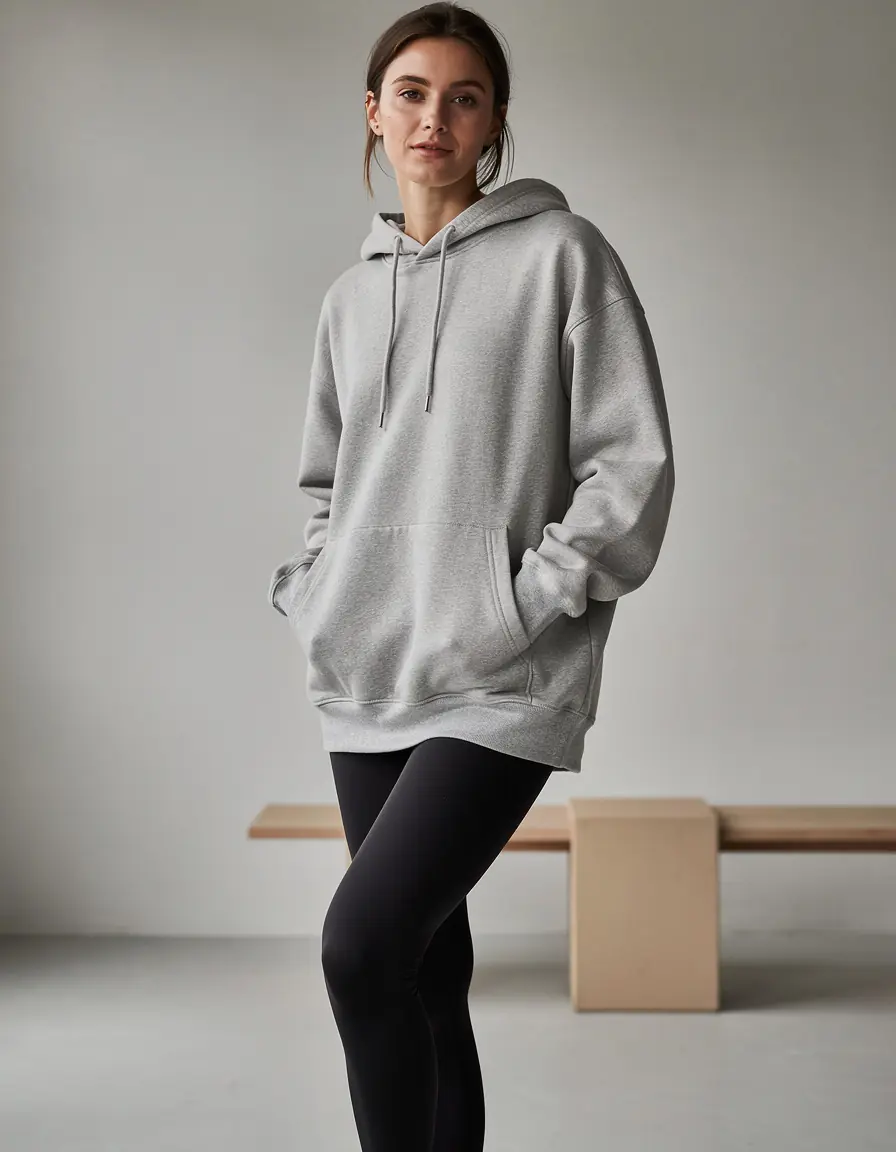 Lounge Hoodie, grey